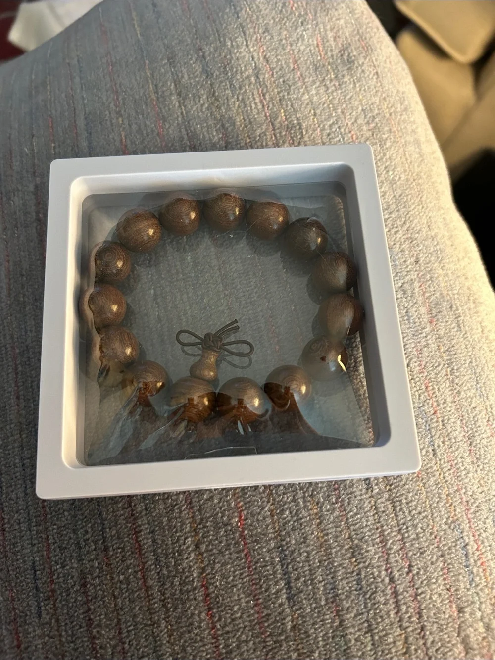 Polished Wooden Bead Bracelet - Prayer bracelet
